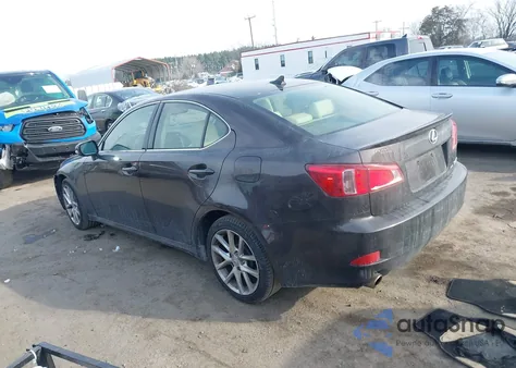 2012 Lexus Is 250 z USA, uszkodzony, nr VIN JTHCF5C2XC5059536